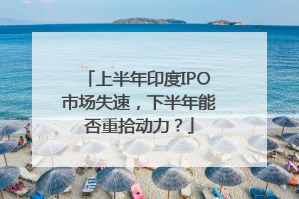上半年印度IPO市场失速，下半年能否重拾动力？
